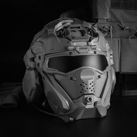 Casque Tactique Court Ventilations Sécurité Moto Extérieur Couvertures Aramide Rapide Intégral