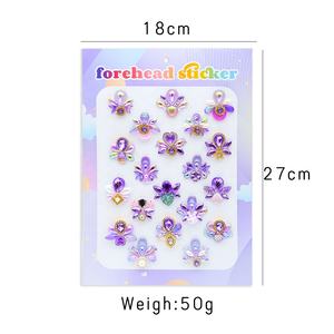 สติกเกอร์คริสตัลทำจากพลอยเทียมสำหรับเด็กมีกาวอะคริลิกสำหรับงานปาร์ตี้ - Product Image 5