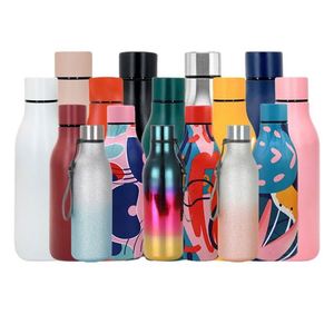 Bouteille d'eau en acier inoxydable en forme de cola avec logo personnalisé - Gobelet isotherme de 18 oz pour la promotion et les activités de plein air - Product Image 2