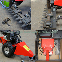 Tondeuse manuelle pour verger Tondeuse à gazon diesel Tondeuse à gazon à moteur diesel pour la récolte agricole