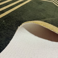 Tapis de mosquée personnalisé, noué à la main, en polyester, antidérapant, à poils longs, vente directe d'usine, imprimé animal, imprimé sur mesure pour hôtel
