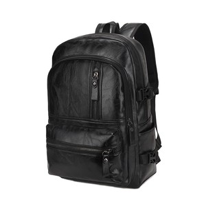 Top Quality Waterproof Anti-theft Leather Back Pack Durable Fashion <strong>Cheap</strong> Pu <strong>Backpack</strong> - Product Image 2