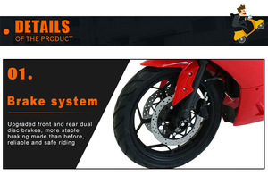 Grosir kustom ukuran penuh 170 km/jam balap sepeda motor elektrik 5000W/8000W/10000W/20000W untuk dewasa - Product Image 5