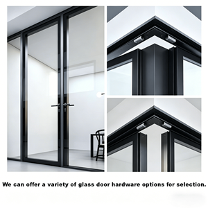 SZMK 2026 Cloison Modulaire en Verre et Alliage d'Aluminium Ignifuge Double Couche Dépolie STC35 <span class=keywords><strong>Isolation</strong></span> Acoustique pour Bureau Commercial - Product Image 1