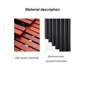 Marimba <span class=keywords><strong>de</strong></span> concert, qualité supérieure, touches en bois <span class=keywords><strong>de</strong></span> rose, instrument <span class=keywords><strong>de</strong></span> percussion en bois professionnel pour <span class=keywords><strong>les</strong></span> musiciens, fabrication OEM - Product Image 2