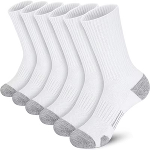 OEM Custom Logo Basketball <b>Socks</b>, High Quality Knitted Crew Sports <b>Socks</b> with <b>Moisture</b> Wicking Design - Product Image 4