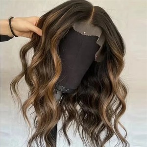 Peluca de Cabello Humano Largo Ondulado <span class=keywords><strong>con</strong></span> Encaje Frontal, <span class=keywords><strong>Rubio</strong></span> Cenizo Europeo <span class=keywords><strong>con</strong></span> Reflejos, Peluca Balayage Rubia <span class=keywords><strong>con</strong></span> Encaje Frontal - Product Image 6