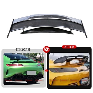 Best Selling Carbon Fiber Upgrade to PRO Style Car Auto Parts Racing Wing Rear <strong>Spoiler</strong> for Mercedes Benz AMG GT - Product Image 5