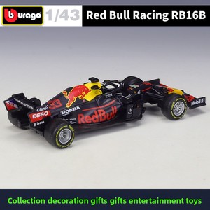 Bburago 1:43 <span class=keywords><strong>Red</strong></span> <span class=keywords><strong>Bull</strong></span> Racing RB16B # 33 Max Verstappen Modèles de voitures de course F1 en métal moulé sous pression pour collectionneurs, cadeau, vente en gros - Product Image 3
