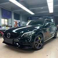 Kit de conversion de pare-chocs pour Mercedes-Benz Classe C W205 (version pré-cédente) en C63 2015-2018 - Pare-chocs avant W205 - Kit carrosserie C63