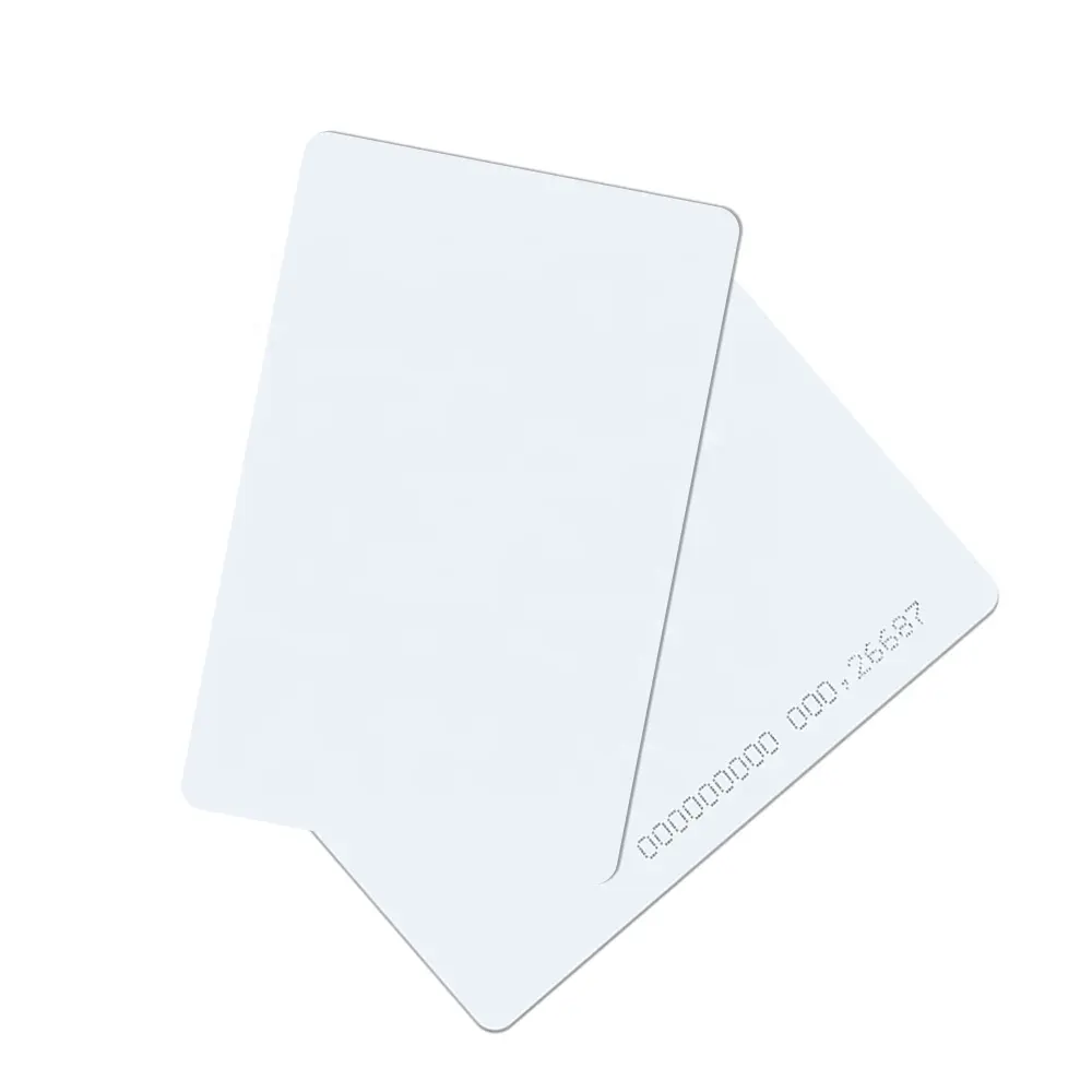 Pack Of 10 " ISO 15693 Cards RFID 13.56mhz Code 2 Blank ICode SLI White 