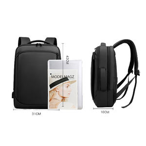 Mochila de Viaje Personalizada para Negocios, con Forro de Nailon, Cierre de Cordón, Expandible, para Computadora Portátil, para Hombre - Product Image 2