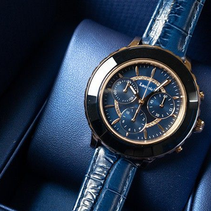 <span class=keywords><strong>Reloj</strong></span> <span class=keywords><strong>de</strong></span> <span class=keywords><strong>Mujer</strong></span> Estilo Coreano <span class=keywords><strong>de</strong></span> Fábrica, Caja <span class=keywords><strong>de</strong></span> Acero Inoxidable con Diamantes, Resistente al Agua 50M, Correa <span class=keywords><strong>de</strong></span> Cuero <span class=keywords><strong>de</strong></span> Lujo, Cuarzo <span class=keywords><strong>Swarovski</strong></span> - Product Image 6