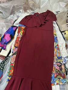 Col à volants Empire au genou pour femmes enceintes à motif solide de style rétro pour femmes enceintes pour la photographie d'été One Fits All - Product Image 2