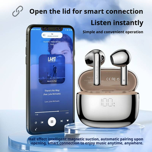 سماعات أذن لاسلكية رياضية OKOP203 عالية الجودة مع شاشة رقمية وإلغاء الضوضاء للمكالمات والموسيقى - Product Image 3