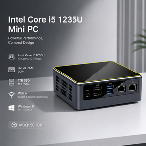 ขายส่งมินิพีซี Intel i5 1235U ระบบปฏิบัติการ Windows 11 แรม 32GB SSD 1TB WiFi 6 BT5.2 ช่องต่อ HDMI คู่ รองรับ 4K คอมพิวเตอร์ตั้งโต๊ะ ของแท้จากซัพพลายเออร์ใหม่ - Product Image 3
