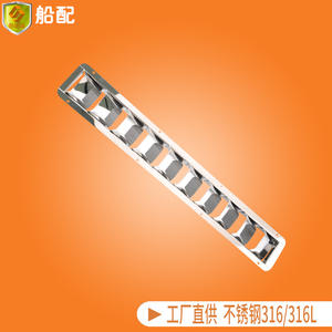 Rejilla de Ventilación de Acero Inoxidable 304 para Ventana, Cubierta de Ventilación de Aire Reemplazable de 10 Compartimentos, 530*243 mm, Persianas de Hardware - Product Image 3