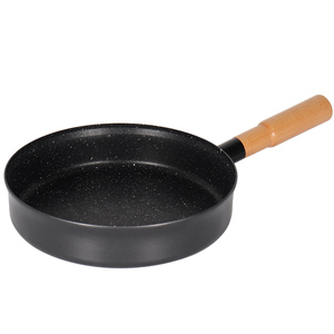 Großhandel Kohlenstoffs tahl Antihaft-Marmor beschichtung Induktion kochgeschirr Frittier pfanne öl freie Pfanne Pfanne Pfanne - Product Image 1