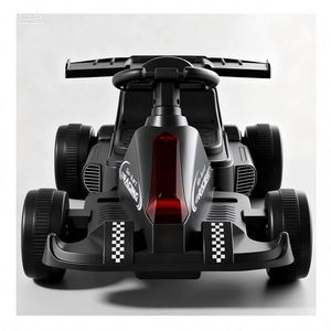 Auto Eléctrico para Niños con Aprendizaje Mejorado, 4 Ruedas, Doble Tracción, Arranque con un Botón, Música, Luces, Batería de 6V4, Plástico ABS Resistente - Product Image 1