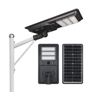 2024 New Solar All In 1 80W Integrated Street Lamp MPPT Charging Solar Light Outdoor Waterproof Solar LED Street Light