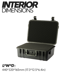 Étui de protection en plastique INCHOI pour objectif de caméra de drone, boîte de rangement étanche pour outils, boîte à outils - Product Image 4
