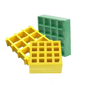 <span class=keywords><strong>Grille</strong></span> de plancher en acier recouvert de <span class=keywords><strong>PVC</strong></span>, antidérapante, à mailles croisées, moulée, pour charges lourdes, avec services de découpe et de pliage - Product Image 3
