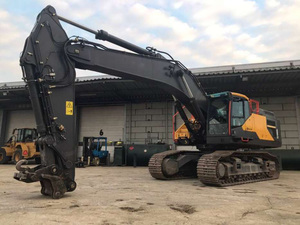Excavatrice hydraulique sur chenilles de 48 tonnes, marque de premier plan EC480DL, avec godet de 3,8 m³, pièces de rechange et <span class=keywords><strong>tarière</strong></span> pour l'agriculture - Product Image 2