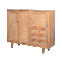 Table console de couloir rustique avec table