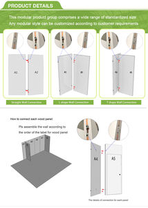 Stand d'exposition et vitrine de marque pour salon professionnel de vêtements 3x9m – Stand d'exposition personnalisé de haute qualité avec étagères pour exposition - Product Image 4