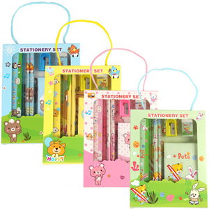 Wholesale Boys and <strong>Girls</strong> Birthday <strong>Stationery</strong> <strong>Set</strong> for Classroom Prizes and Kindergarten Gifts Accompanied by a Gift Box - Product Image 1