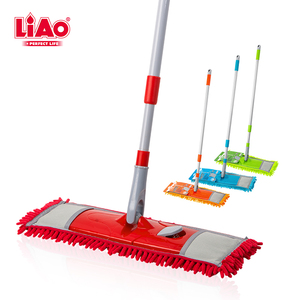 Cây Lau Nhà LiAo Bằng Sợi Siêu Nhỏ, Chổi Lau Bụi Quét Bụi Bằng Sợi Chenille 40Cm Nhiều Màu Dùng Để Lau Sàn Khô Ẩm - Product Image 1