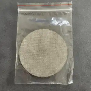 58.5 Mm Stainless Steel Reusable Filters Lower Shower Screen Sintered Coffee Filter