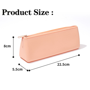 Estuche para Lápices de Silicona Suave Impermeable al por Mayor con Cremallera, Bolsa para Bolígrafos, Estuche Personalizado con LOGO para Material Escolar, Organizador de Lápices - Product Image 6