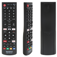 Control Remoto Universal Inteligente para Televisor HUAYU RM-L1162 V5 AKB75375604 IR de Repuesto para LG