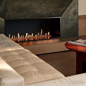 <span class=keywords><strong>Cheminée</strong></span> à éthanol au design moderne, équipement <span class=keywords><strong>de</strong></span> chauffage économe en énergie pour appartement, salon et décoration intérieure contemporaine - Product Image 1