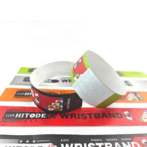 עמיד למים צד עמיד למים להקות צד דבק עצמית צמיד vip כרטיסים dupont חד פעמיות tyvek wristbands - Product Image 4