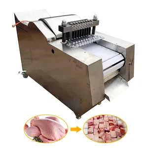 Fabrika fiyat taze dondurulmuş et tavuk küpleri Dicer makinesi kuzu pirzola biftek kesici kesme makinası