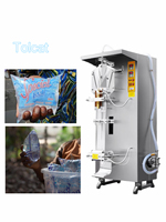 Machine de remplissage et de scellage haute vitesse pour sachets de jus et d'eau de grande capacité, pour le marché chinois et africain