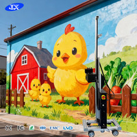 Impresora UV 5D para Pared y Suelo, Precio de Fábrica, Impresora de Doble Cabezal para Interiores y Exteriores, Máquina de Impresión de Fotos en Papel, Portátil y Automática