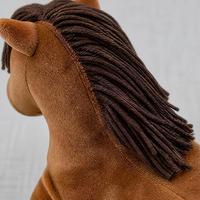 Jouets en peluche personnalisés en forme de cheval, animaux en peluche, poupées en peluche douces, logo OEM ODM, cadeaux personnalisés