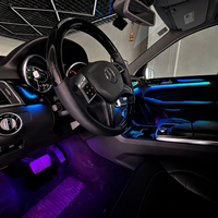 Kit de panneaux décoratifs LED effet ciel étoilé, éclairage d'ambiance intérieur pour Mercedes Benz GLS GLE ML GL 2012-2019