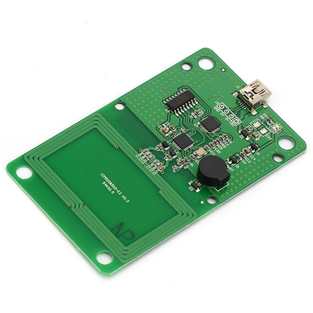 ICM522-E2 13.56MHz RFID NFC Radio Frequency IC UART TTL Card Reader Writer Module