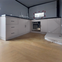 Maison conteneur mobile extensible - Villa/bureau modulaire écologique pour usage domestique ou hôtelier, design moderne en acier galvanisé