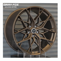 GRAYFOX Jantes en alliage forgé personnalisées 18 19 20 21 pouces 5x114.3 5x120 pour bmw E90 E91e92 F30 F31 F34 Mercedes Benz AMG