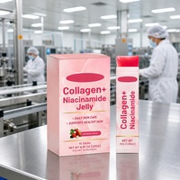 Complément de beauté en gelée de collagène et de niacinamide pour l'élasticité de la peau, les cheveux et les ongles des adultes, antioxydant, éclaircissant pour la peau, santé, GMP, OEM