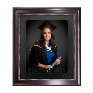 Đen Tốt Nghiệp Khung Ảnh Lớp <span class=keywords><strong>2025</strong></span> Tái Chế Nhựa 3D Khung Hình Gỗ Khung Cho 8*10 Hình Ảnh - Product Image 2