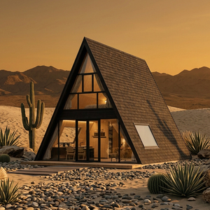 Villa de villégiature moderne <span class=keywords><strong>Secret</strong></span> Garden, séjour boutique haut de gamme, projet d'investissement touristique S990, maison en A-frame - Product Image 4