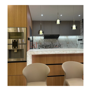Prix usine personnalisé dalle de marbre pierre comptoirs de cuisine dessus de vanité dessus de table salle de bain blanc onyx <span class=keywords><strong>île</strong></span> - Product Image 3