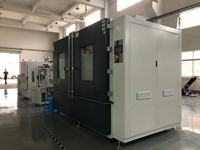 Chambre à choc thermique à double zone, type conteneur 20m³, pour grandes batteries de véhicules électriques et châssis
