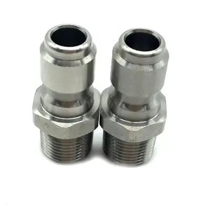 5000 psi hose fitting for high pressure washer hose quick connector plug
